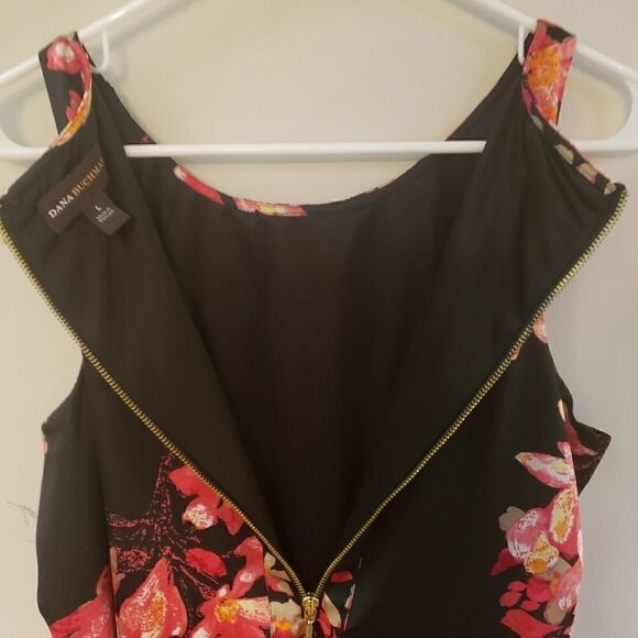 Dana Buchman Silk Floral Dress - Picture 8 of 13